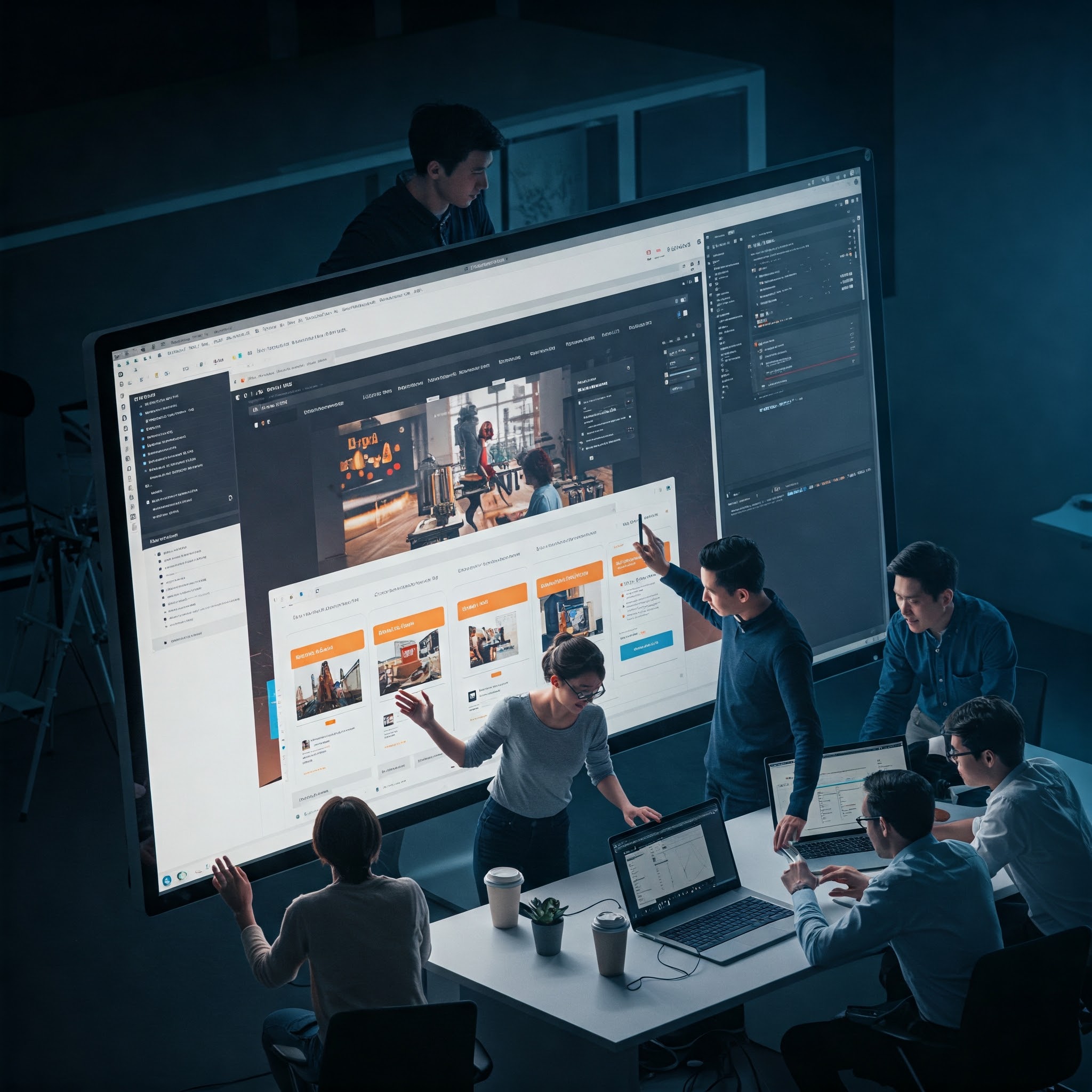 BeeJaySoft web development showcase